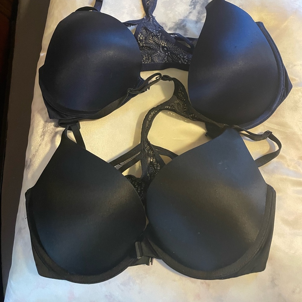 Victoria’s Secret Very Sexy racer back. Set of 2 push up bras.